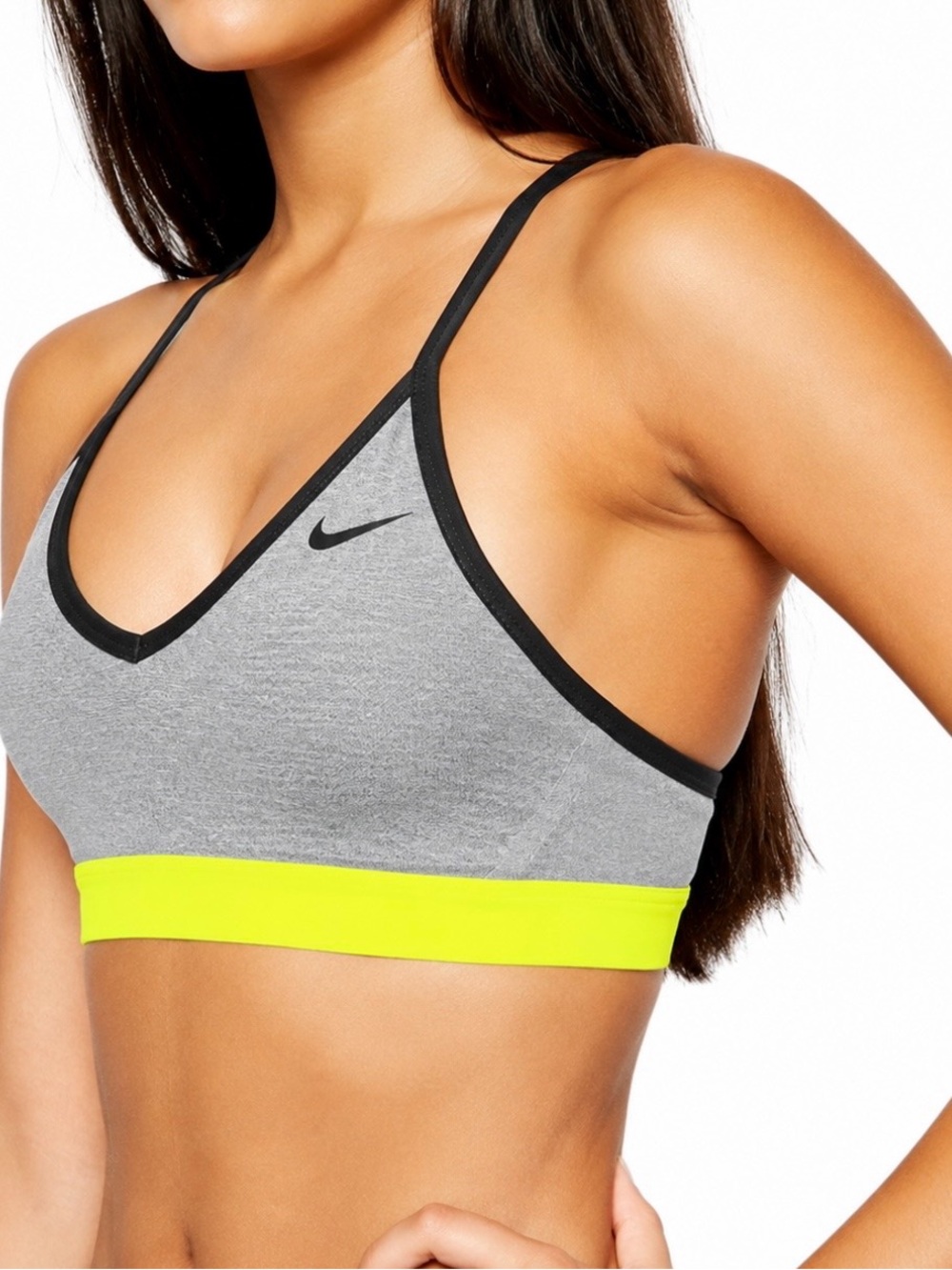 💛🖤🩶 'Pro Indy' Dri-FIT Sports Bra 🩶🖤💛